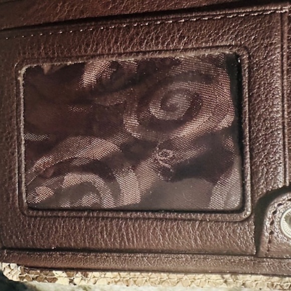 Brighton NEW Snake Print Leather Wallet with Strap - COMES WITH DUSTBAG!! - Picture 14 of 15